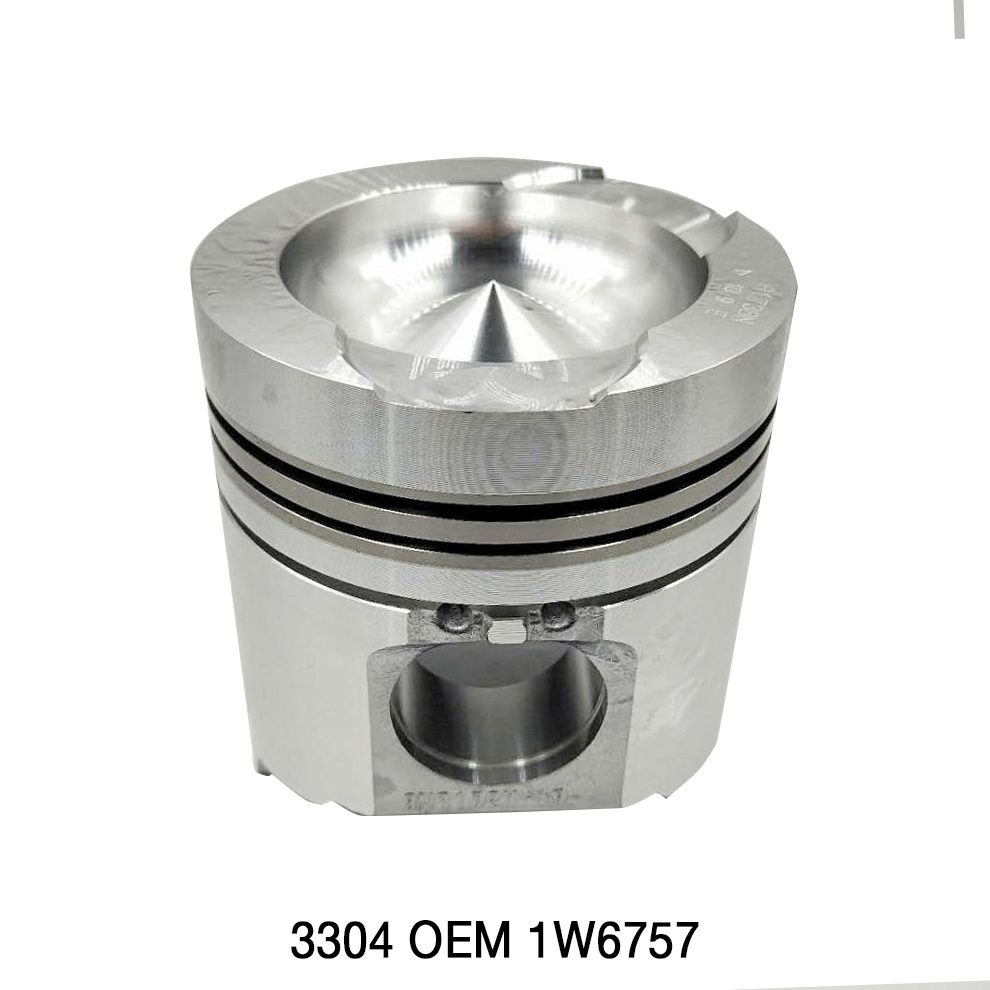 Excavator Spare Parts 1275900 1275990 1W6757 Piston for Caterpillar 3304 3306 Diesel Engine