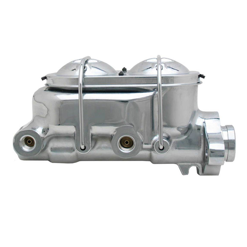 Chrome Aluminum Master Cylinder with 1